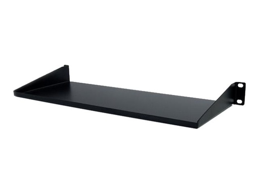 [CABSHELF1U] StarTech.com 1U Server Rack Cabinet Shelf, 7in Deep Fixed Cantilever Tray, Rackmount Shelf for 19" AV/Data/Network Equipment Enclosure with Cage Nuts & Screws, 33lbs Weight Capacity - 1U Rack Shelf 7" Deep (CABSHELF1U)