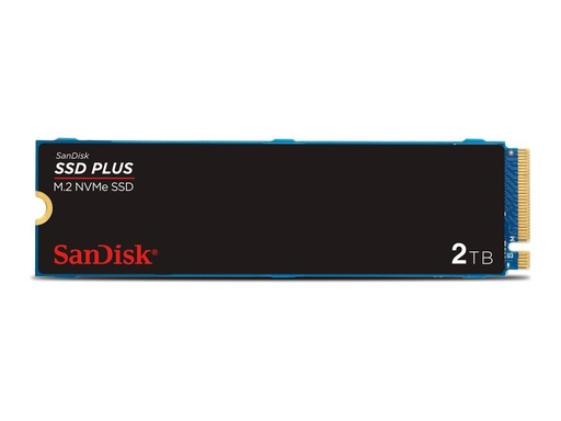 [SDSSDA3N-2T00-G26] SanDisk SSD PLUS - SSD - 2 TB - intern - M.2 2280 - PCIe 3.0 (NVMe)