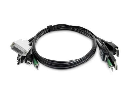 [SKDVI2HDDP06MMKVM06T] StarTech.com Startech - Adapterkabel - TAA-konform - USB Typ
