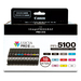 [6951C009] Canon PFI-5100 Multipack mbk/pbk/c/m/y/pc/pm/r/gy/co - Tintenpatrone - Schwarz