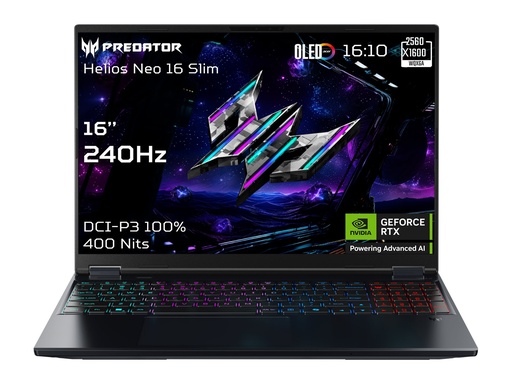 [NH.QXAEG.008] Acer Predator Helios Neo 16S AI PHN16S-71 - Intel Core Ultra 7 255HX / 2.4 GHz - Win 11 Home - GeForce RTX 5070 - 16 GB RAM - 1.024 TB SSD NVMe - 40.6 cm (16")