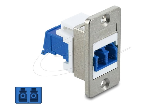 [91096] Delock Netzwerkkoppler - LC Single-Modus (W)