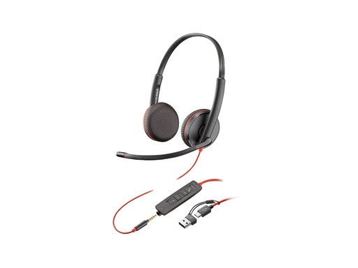[8X229A6] Poly HP Poly Blackwire 3225 - Blackwire 3200 Series