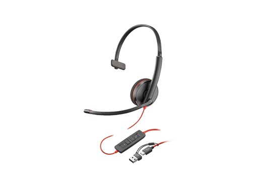 [8X2J8A6] Poly HP Poly Blackwire 3210 - Blackwire 3200 Series