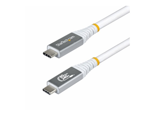 [CC1M80GUSB4CABLEW] StarTech.com USB-Kabel - USB-C (M) zu USB-C (M)