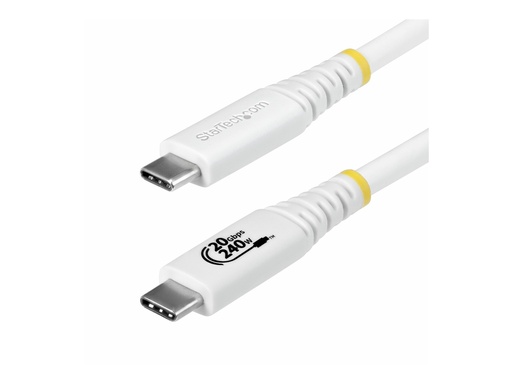 [CC2M20GUSB4TPW] StarTech.com USB-Kabel - 24 pin USB-C (M)