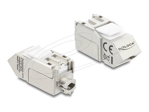 [90937] Delock Modulare Eingabe - 45° angled, 90° cable
