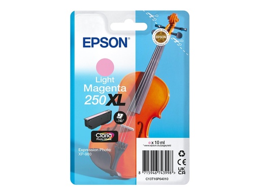 [C13T16P64010] Epson 250XL - 10 ml - XL - hellmagentafarben