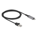 [60760] Delock USB LAN Kabel Type-C zu RJ45 Gigabit Ethernet - Kabel - Digital/Daten