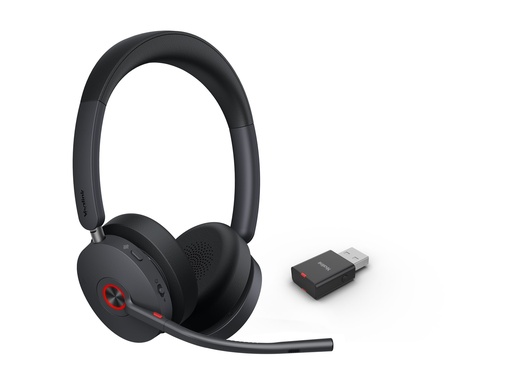 [1208741] Yealink WH68 Hybrid - Headset - On-Ear - DECT / Bluetooth