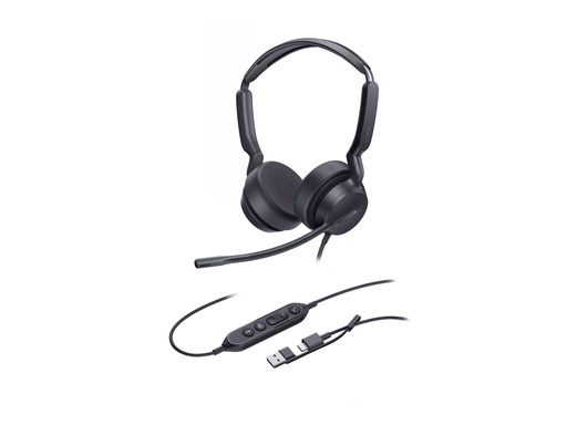 [1308219] Yealink UH42 SE Dual - Headset - On-Ear - kabelgebunden