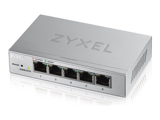 [GS1200-5V3-EU0101F] ZyXEL GS1200 Series GS1200-5 - Switch - Smart