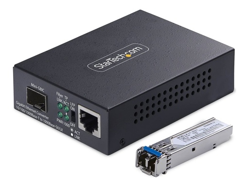 [MCM1110SMLC40] StarTech.com SM LC Fiber Media Converter 40km - Converter - Glasfaser (LWL)