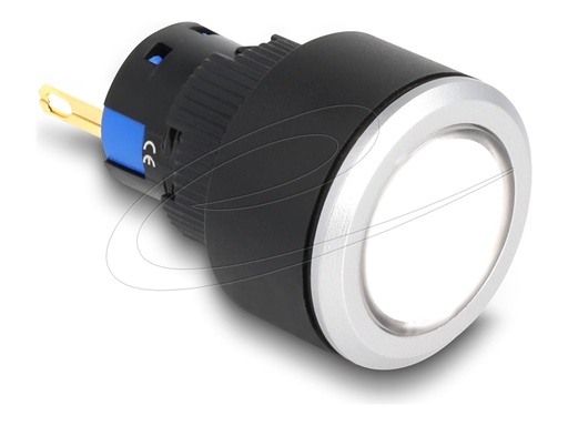 [22054] Delock Anzeigemodul - 16 mm, plastic, solder