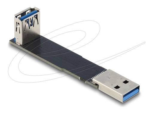 [67423] Delock USB-Adapter - USB (M) zu USB (W) gewinkelt