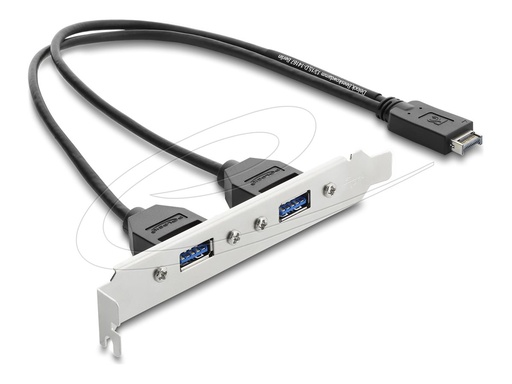 [67345] Delock USB-Kabel - 20-poliger USB Typ E (M)