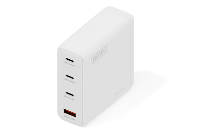 [DA-10305] DIGITUS USB GaN Charger 140W, 3x USB-C, 1x USB-A
