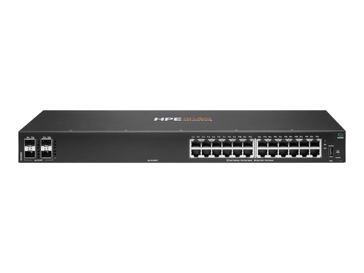 [R8N88B] HPE Aruba Networking CX 6000 24p 10M/100M/1G 4p SFP 1G Switch - Switch - managed - 24 x 10/100/1000 + 4 x Gigabit SFP (Uplink)