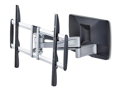 [100AP1-TV-WALL-MOUNT] StarTech.com Befestigungskit (Wandmontage, 2 vertikale Haltebügel) - neigbar - für Flachbildschirm - flaches Profil - Aluminium, Stahl - Bildschirmgröße: 81.3-254 cm (32"-100")