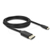 [80165] Delock USB Type-C zu DisplayPort Kabel DP Alt Mode 8K 60 Hz mit HDR Funktion - Kabel - Digital/Daten
