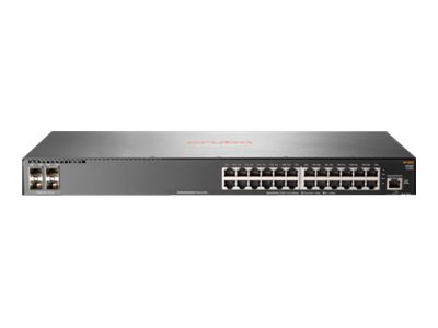 [JL253A#B2C] HPE Aruba 2930F 24G 4SFP+ - Switch - L3 - managed - 24 x 10/100/1000 + 4 x 1 Gigabit/10 Gigabit SFP+ (Uplink)