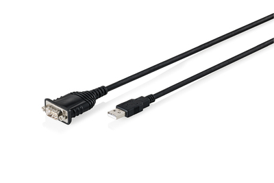 [DA-70172] DIGITUS USB 2.0 auf RS232 Adapterkabel, 1,8 m, integrierter FTDI FT232RNL-Chipsatz