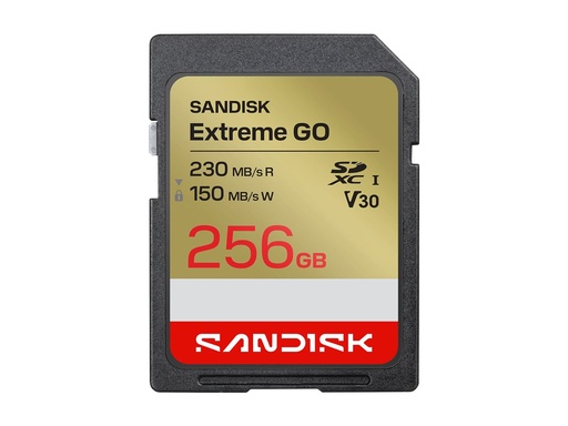 [SDSDXGN-256G-GNCIN] SanDisk Extreme Go - Flash-Speicherkarte - 256 GB