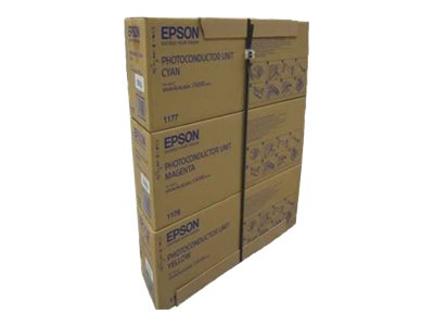 [C13S051175CP] Epson Gelb, Cyan, Magenta - Fotoleitereinheit