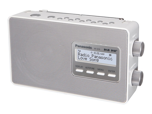 [RF-D10EG-W] Panasonic RF-D10EG - Tragbares DAB-Radio - 2 Watt