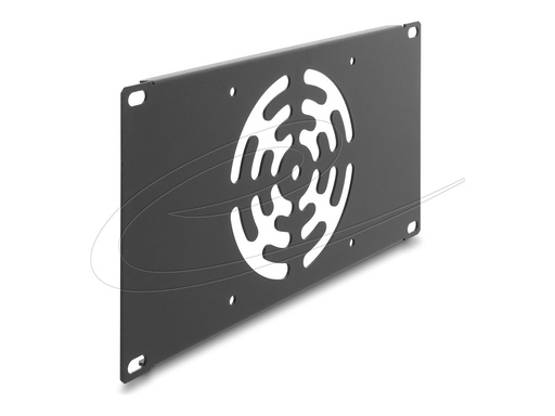 [67434] Delock 10" Rackblende für 1 Lüfter 120 x mm dunkelgrau