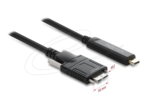 [83629] Delock USB-Kabel - USB-C (M) zu Micro-USB Typ B (M)
