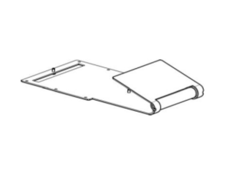 [104208] Zebra Adapterführung für Druckermedien - für