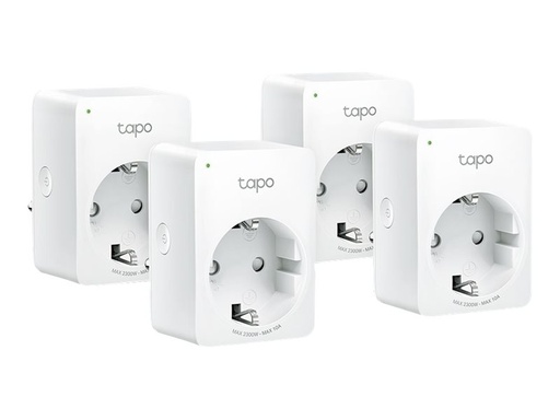 [TAPO P100(4-PACK)] TP-LINK Tapo P100 V1.2 - Smart-Stecker - kabellos