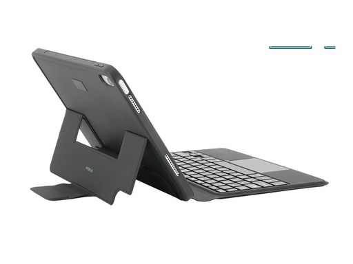 [029036] Mobilis C2 - Schutzabdeckung für Tablet - with detachable French Bluetooth keyboard + touchpad - Schwarz - für Apple 10.9-inch iPad (10. Generation)
