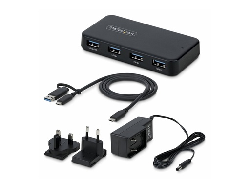 [ST4300USB3V2-UE] StarTech.com USB-A Hub 5Gbps Self-Powered