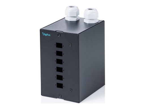 [DN-96991] DIGITUS Glasfaser-Verteilerbox - DIN schienenmontierbar
