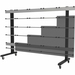 [DS-LEDKMT-LSBB-5X5] Peerless AV LED 5X5 Kitted+ Mobile Trolley Mount DS-LEDKMT-LSBB-5X5