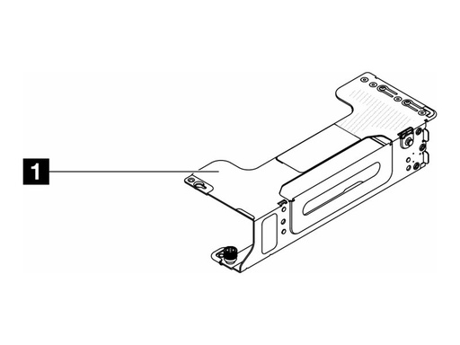[4XH7B03717] Lenovo SR650 V4 Riser Cage for 1 or 4