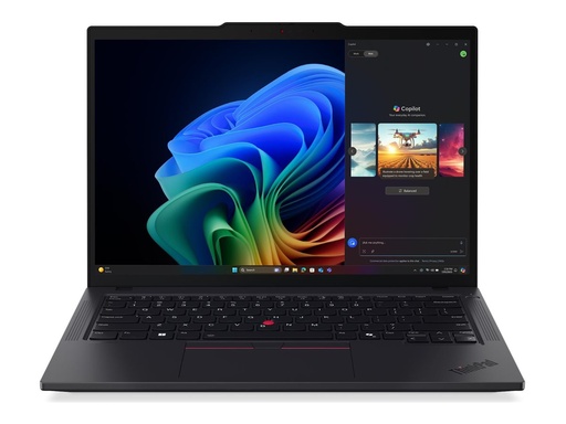 [21QJ0038GE] Lenovo ThinkPad T14 Gen 6 21QJ - 180°-Scharnierdesign - AMD Ryzen AI 5 PRO 340 / 2 GHz - Win 11 Pro - Radeon 840M - 32 GB RAM - 512 GB SSD TCG Opal Encryption 2, NVMe - 35.6 cm (14")