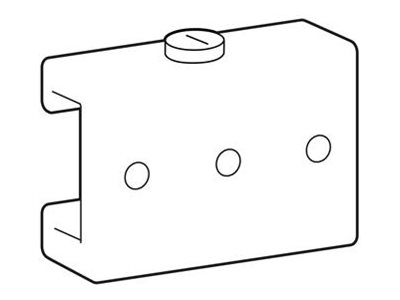 [98-785-629] Ergotron Montagekomponente (DIN-Schienenadapterhalterung)