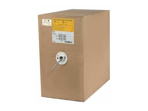 [WIRC6PATGRRL] StarTech.com 1000 ft Bulk Cat6 Ethernet Cable - Stranded - CM-Rated for In-Wall Use - Cat 6 UTP Patch Cable - Gray (WIRC6PATGRRL)