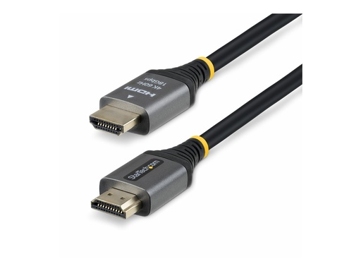 [HDMMV5F] StarTech.com Startech - Premium High Speed - HDMI-Kabel - HDMI männlich zu HDMI männlich - 1.5 m - abgeschirmt - schwarz & silber - 4K60Hz-Unterstützung, 1440p (UWQHD)