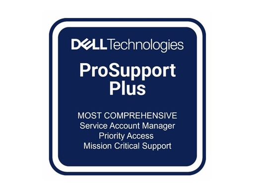 [R570_3OS5P4H] Dell Erweiterung von 3 Jahre Next Business Day auf 5 Jahre ProSupport Plus 4H - Serviceerweiterung - Arbeitszeit und Ersatzteile (für Server)