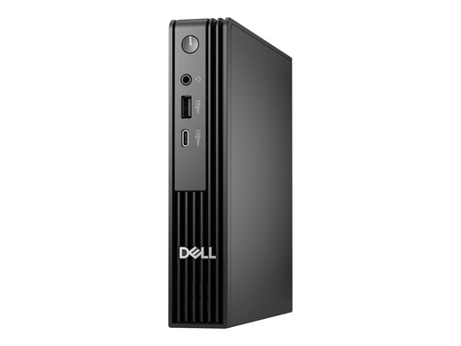 [7F0R2] Dell Pro Micro QCM1250 - Micro - Core i5 i5-14500T / 1.7 GHz - RAM 16 GB - SSD 512 GB - NVMe - UHD Graphics 770 - 1GbE, Bluetooth, Wi-Fi 6E - WLAN: Bluetooth, 802.11a/b/g/n/ac/ax (Wi-Fi 6E)