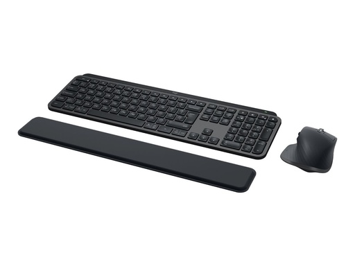 [920-011612] Logitech MX Keys S Combo - Tastatur-und-Maus-Set - hinterleuchtet - kabellos - Bluetooth LE - Nordisch (Dänisch/Finnisch/Norwegisch/Schwedisch)