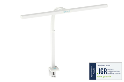 [DA-90493] DIGITUS LED Desk Lampe - 80cm, 2400lm, 16W, Weiß