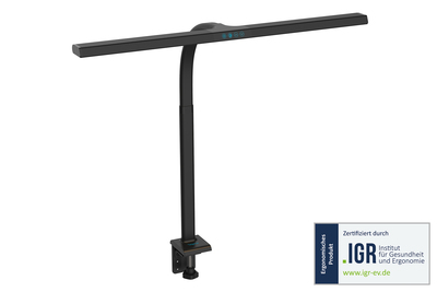[DA-90492] DIGITUS LED Desk Lamp - 80cm, 2400lm, 16W, Schwarz