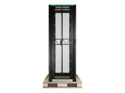 [AR3100SPB2] APC NetShelter SX Gen 2 - Schrank Netzwerkschrank - 600 W x 1070 D mm, 2500 lbs, Stoßverpackung - bodenstehend - Schwarz - 42HE - 48.3 cm (19")