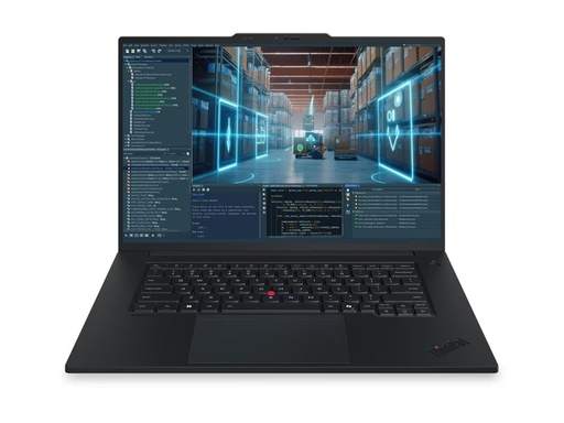 [21UE000LGE] Lenovo ThinkPad P1 Gen 9 21UE - Intel Core Ultra 7 366H / 2 GHz - Win 11 Pro - RTX PRO 1000 Blackwell - 32 GB RAM - 1 TB SSD TCG Opal Encryption 2, NVMe, Performance - 40.6 cm (16")