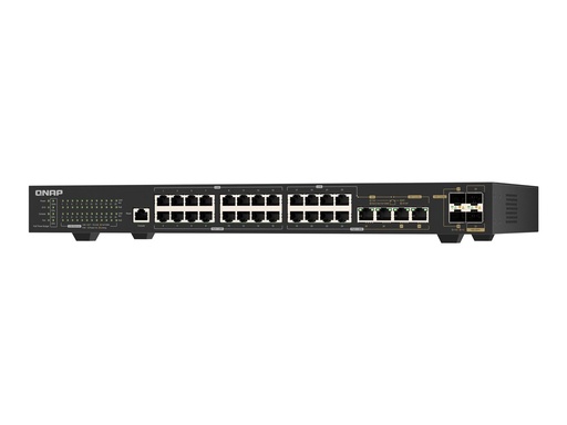 [QSW-M2130P-2C2S26T] QNAP QSW-M2130P-2C2S26T Mgmt Switch 24x 2.5Gb - Switch - 240 Gbps